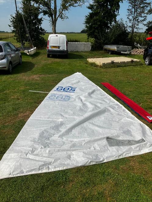 Randmeer wedstrijd grootzeil, Watersport en Boten, Zeilen en Zeiltoebehoren, Gebruikt, Grootzeil, 3 tot 6 meter, Ophalen of Verzenden