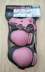Nijdam Beschermset N-Protect - Junior - Roze/Grijs - Small, Overige merken, Verstelbaar, Kinderen, Nieuw
