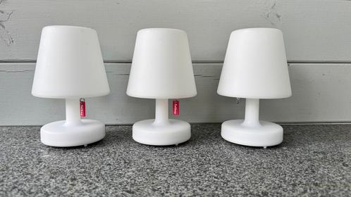 Fatboy Edison the Mini set 3 oplaadbare tafellampjes, Huis en Inrichting, Lampen | Tafellampen, Gebruikt, Minder dan 50 cm, Kunststof