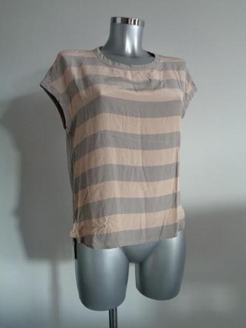 Luisa Cerano blouse zijde en lyocell, maat 40 nieuw beschikbaar voor biedingen