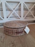 Ronde rattan theedoos riviera maison, Verzenden
