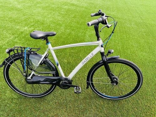 Gazelle Chamonix C7+ LTD herenfiets H57cm, Fietsen en Brommers, Fietsen | Heren | Herenfietsen, Gebruikt, Gazelle, 57 tot 61 cm