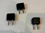 3x dubbele mini Jackplug stekkers, Ophalen of Verzenden, Gebruikt