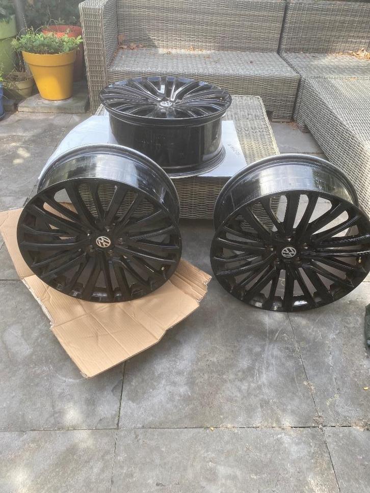20 VW Transporter springfield velgen 5x120 T5 T6 Caravelle, Auto-onderdelen, Banden en Velgen, Velg(en), Zomerbanden, 20 inch