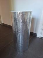 Maclean Noppisol aluminium noppenfolie 600 mm breed +/-15 m, Overige materialen, Nieuw, 5 tot 10 m², Ophalen