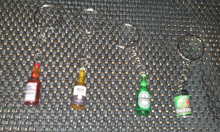 Biermerken sleutelhangers €2.75 per stuk, Verzamelen, Biermerken, Nieuw, Flesje(s), Heineken, Ophalen of Verzenden