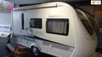 HOBBY de LUXE 400 SF 2012 VASTBED TREINZIT MOVER TOP, Caravans en Kamperen, Caravans, Bedrijf, Hobby, 750 - 1000 kg, Tot en met 4