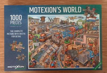 Motexion's world puzzel 1000 stukjes beschikbaar voor biedingen