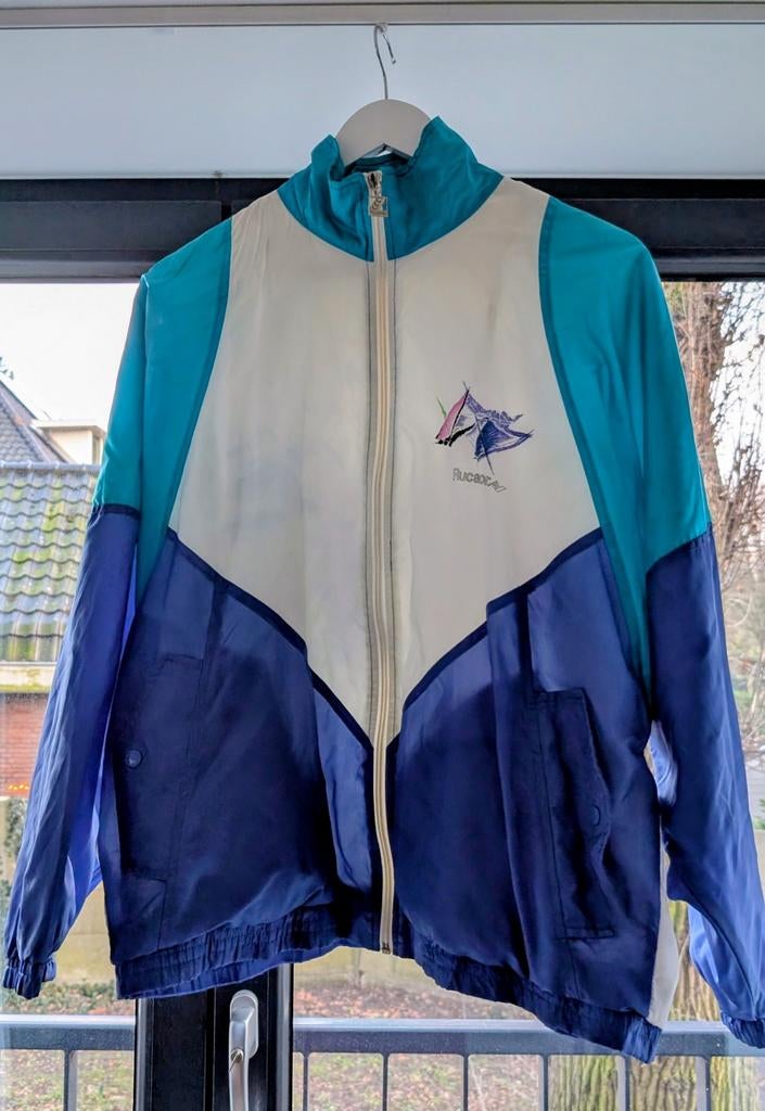 Rucanor Vintage Vest - Sportief en Stijlvol, Maat 38/40 (M), Blauw, Ophalen of Verzenden, Gedragen