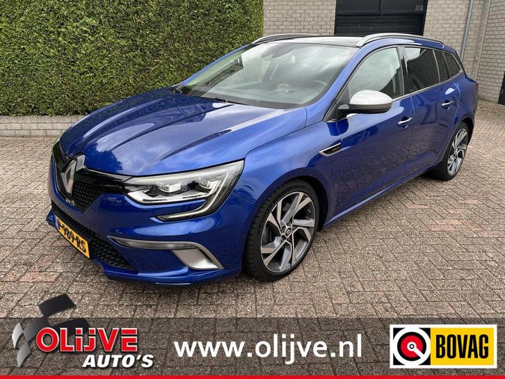 Renault Mégane Estate 1.6 TCe GT, Auto's, Renault, Bedrijf, Te koop, Mégane, ABS, Airbags, Airconditioning, Alarm, Android Auto