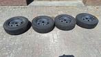 4 Michelin winterbanden 185/60R14 met velg, Auto-onderdelen, Banden en Velgen, Ophalen, 14 inch, Gebruikt, Banden en Velgen