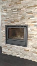 Houtkachel inbouw, Huis en Inrichting, Haarden, Ophalen, Zo goed als nieuw, Inbouwhaard, Houthaard