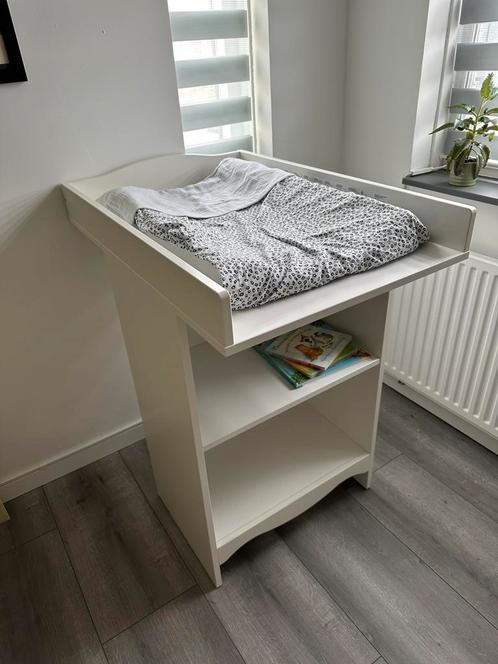 Commode wit, Kinderen en Baby's, Kinderkamer | Commodes en Kasten, Zo goed als nieuw, 90 tot 105 cm, 100 cm of meer, 50 tot 70 cm