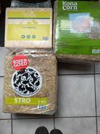 Stro,hooi en zaagsel, Ophalen