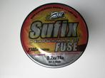 1x klos Sufix Performance Fuse 5.2 kilo 0.10mm + 1300 meter, Ophalen of Verzenden, Zo goed als nieuw