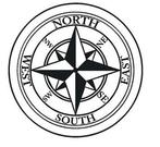 camper caravan auto sticker Windroos groot, The River House, Info@theriverhouse.nl, Nieuw, Ophalen of Verzenden