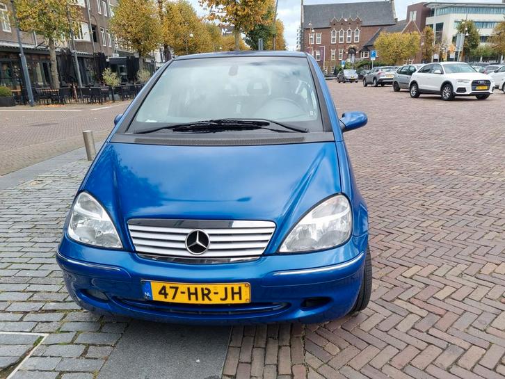 Mercedes-Benz A-Klasse 1.4 A140 2001 Blauw, Auto's, Mercedes-Benz, A-Klasse, Benzine, D, Hatchback, Handgeschakeld, Origineel Nederlands
