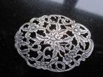 Zilveren dames broche , gemerkt., Sieraden, Tassen en Uiterlijk, Broches, Ophalen of Verzenden, Zilver