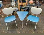 Vintage Slaapkamer Setje - 2 Stoelen & Tafeltje, Ophalen