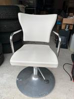 Olymp Kapperstoel - Wit - 2 stuks - € 125 per stuk, Huis en Inrichting, Stoelen, Ophalen, Gebruikt, Wit, Metaal