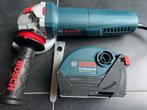 Bosch GWS 11-125 P Haakse Slijpmachine + GDE 125 EA-T, Doe-het-zelf en Verbouw, Ophalen of Verzenden, Zo goed als nieuw, 1000 watt of meer