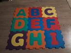 Foam puzzle mat alfabet, Ophalen of Verzenden, Zo goed als nieuw