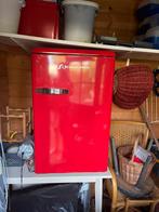Schaublorenz rood klein koelkastje retro, Witgoed en Apparatuur, Koelkasten en IJskasten, 85 tot 120 cm, Zonder vriesvak, 100 tot 150 liter