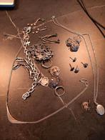 Partij zilveren sieraden, Antiek en Kunst, Ophalen of Verzenden