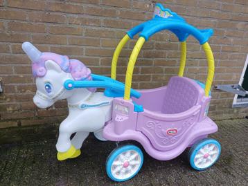 Little Tikes Unicorn koets met paard! beschikbaar voor biedingen