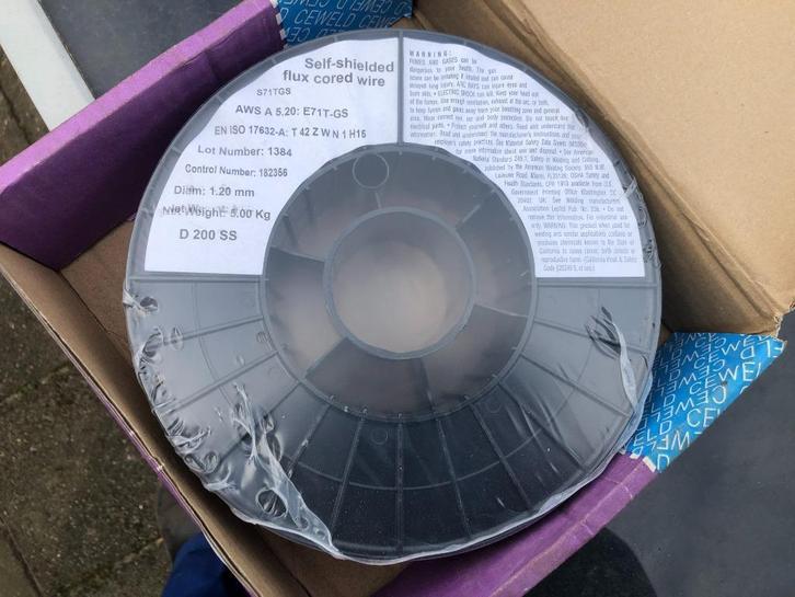 Lasdraad Ceweld,  5KG,  1.2mm, Doe-het-zelf en Verbouw, Gereedschap | Lasapparaten, Nieuw, Co2, Minder dan 150 ampère, Ophalen