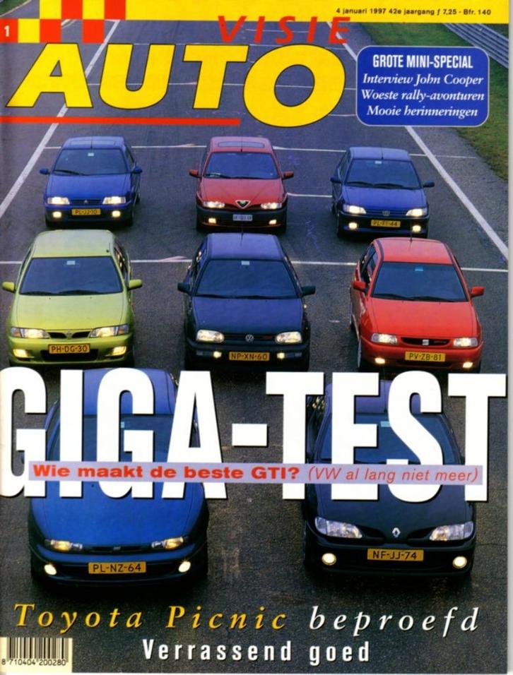 Autovisie GTi Gigatest,wie maakt de beste GTi, Boeken, Auto's | Folders en Tijdschriften, Gelezen, Ophalen of Verzenden