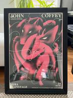 Ingelijste John Coffey zeefdruk vh Vera concert dec 2024, Antiek en Kunst, Kunst | Litho's en Zeefdrukken, Ophalen of Verzenden