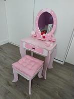 Kinder kaptafel - make up tafel, Huis en Inrichting, 50 tot 100 cm, Minder dan 100 cm, Gebruikt, Hout