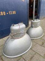 2x prachtige oude fabriekslampen ovaal wekrend, Ophalen