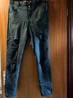 Ripped - skinny jeans - 46 - grijs, Kleding | Dames, Spijkerbroeken en Jeans, Overige jeansmaten, Zo goed als nieuw, Grijs, Verzenden