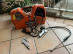 Lichtgewicht Compressor met Accessoires, Ophalen, Gebruikt, 6 tot 10 bar, Minder dan 200 liter/min