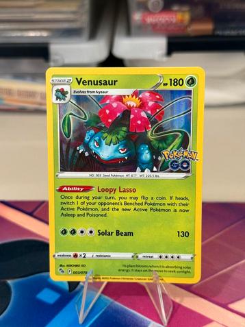 Venusaur Holo - Pokemon GO Pokemon beschikbaar voor biedingen