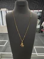 14K Goud - Gouden Ketting + Hanger - 14Karaat - Nieuw, Sieraden, Tassen en Uiterlijk, Kettingen, Ophalen of Verzenden, Nieuw, Goud