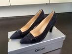 Zwart leren Gabor pumps maat 35, Ophalen, Pumps, Zwart, Gabor