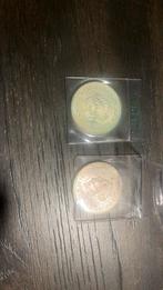 Tweemaal 10 gulden munt 1945-1970, Ophalen of Verzenden, Overige landen
