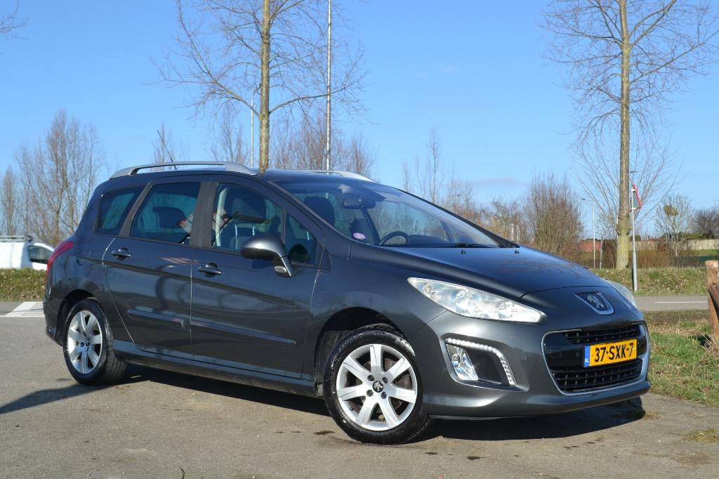 Peugeot 308 1.6 VTI 16V SW 7P 2012 Grijs, Auto's, Peugeot, Bedrijf, Te koop, ABS, Airbags, Airconditioning, Bluetooth, Boordcomputer