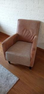 Zetel, Huis en Inrichting, Stoelen, Gebruikt, Bruin, Eén, Ophalen
