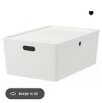 Opbergbak Kuggis ikea, Ophalen, Zo goed als nieuw, Minder dan 40 cm, Minder dan 35 cm