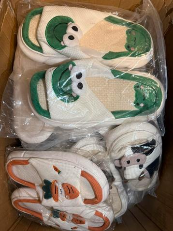 partij dierenslippers beschikbaar voor biedingen