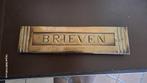Koperen brievenbusklep 25x6,5 cm, Tuin en Terras, Brievenbussen, Ophalen, Overige materialen
