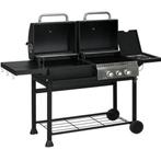 Gas en houtskool  BBQ in 1 161 x 53 x 101 cm, Verzenden, Nieuw