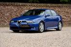 Alfa Romeo 156 3.2 GTA Berlina "VAT/BTW-deductible" Livery i, Gebruikt, Zwart, Blauw, Leder