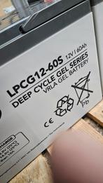 LPCG12-60S 12V 60Ah Deep Cycle Gel Accu / Accu's,  Nieuw!, Ophalen, Nieuw
