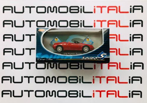 Alfa Romeo Spider 916 1999 Solido 1:43 zonder linker spiegel, Hobby en Vrije tijd, Modelauto's | 1:43, Nieuw, Auto, Solido, Ophalen of Verzenden