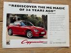 Suzuki Cappuccino originele advertentie, Ophalen of Verzenden, Gelezen, Overige merken